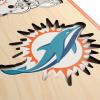 YouTheFan NFL 3D Stadium Banner, 8 x 32 Inches(Miami Dolphins)