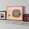 YouTheFan NFL 5-Layer StadiumView Wall Art(Atlanta Falcons)