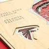 YouTheFan NFL 5-Layer StadiumView Wall Art(Atlanta Falcons)