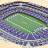 YouTheFan NFL 5-Layer StadiumView Wall Art(Baltimore Ravens)