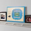 YouTheFan NFL 5-Layer StadiumView Wall Art(Carolina Panthers)