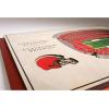YouTheFan NFL 5-Layer StadiumView Wall Art(Cleveland Browns)