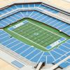 YouTheFan NFL 5-Layer StadiumView Wall Art(Detroit Lions)