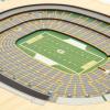 YouTheFan NFL 5-Layer StadiumView Wall Art(Green Bay Packers)