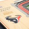 YouTheFan NFL 5-Layer StadiumView Wall Art(Houston Texans)