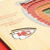 YouTheFan NFL 5-Layer StadiumView Wall Art(Kansas City Chiefs)
