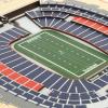 YouTheFan NFL 5-Layer StadiumView Wall Art(New England Patriots)