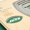 YouTheFan NFL 5-Layer StadiumView Wall Art(New York Jets)