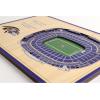 YouTheFan NFL Unisex 3D StadiumViews Desktop Display(Baltimore Ravens)