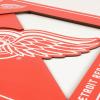 YouTheFan NHL 3D Logo Series Wall Art-12×12(Detroit Red Wings)