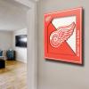 YouTheFan NHL 3D Logo Series Wall Art-12×12(Detroit Red Wings)