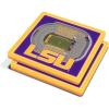 YouTheFan NCAA 3D StadiumView Coasters(LSU Tigers)