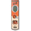 YouTheFan NFL 3D Stadium Banner, 8 x 32 Inches(Cincinnati Bengals)