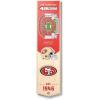 YouTheFan NFL 3D Stadium Banner, 8 x 32 Inches(San Francisco 49ers)