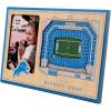 YouTheFan NFL Arizona Cardinals 3D StadiumViews Picture Frame(Detroit Lions)