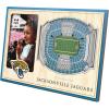 YouTheFan NFL Arizona Cardinals 3D StadiumViews Picture Frame(Jacksonville Jaguars)