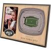 YouTheFan NFL Arizona Cardinals 3D StadiumViews Picture Frame(New York Jets)