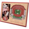 YouTheFan NFL Arizona Cardinals 3D StadiumViews Picture Frame(San Francisco 49ers)