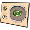 YouTheFan NFL Unisex 3D StadiumViews Desktop Display(Green Bay Packers)