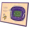 YouTheFan NFL Unisex 3D StadiumViews Desktop Display(Minnesota Vikings)