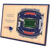 YouTheFan NFL Unisex 3D StadiumViews Desktop Display(New England Patriots)