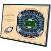 YouTheFan NFL Unisex 3D StadiumViews Desktop Display(Philadelphia Eagles)