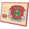 YouTheFan NFL Unisex 3D StadiumViews Desktop Display(San Francisco 49ers)