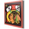 YouTheFan NHL 3D Logo Series Wall Art-12×12(Chicago Blackhawks)