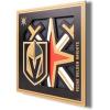 YouTheFan NHL 3D Logo Series Wall Art-12×12(Vegas Golden Knights)