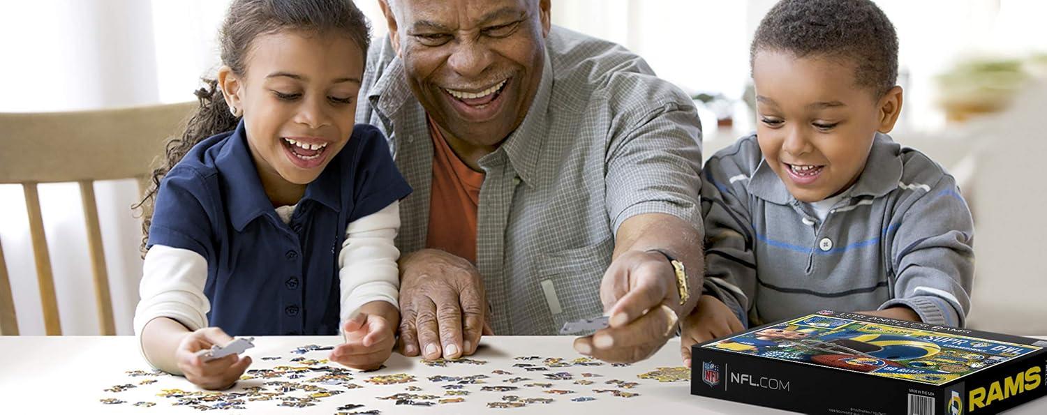 imageYouTheFan NFL Retro Series Puzzle 500 PiecesLos Angeles Rams