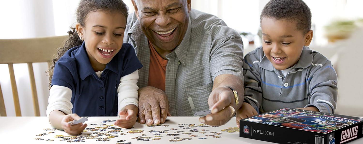 imageYouTheFan NFL Retro Series Puzzle 500 PiecesNew York Giants