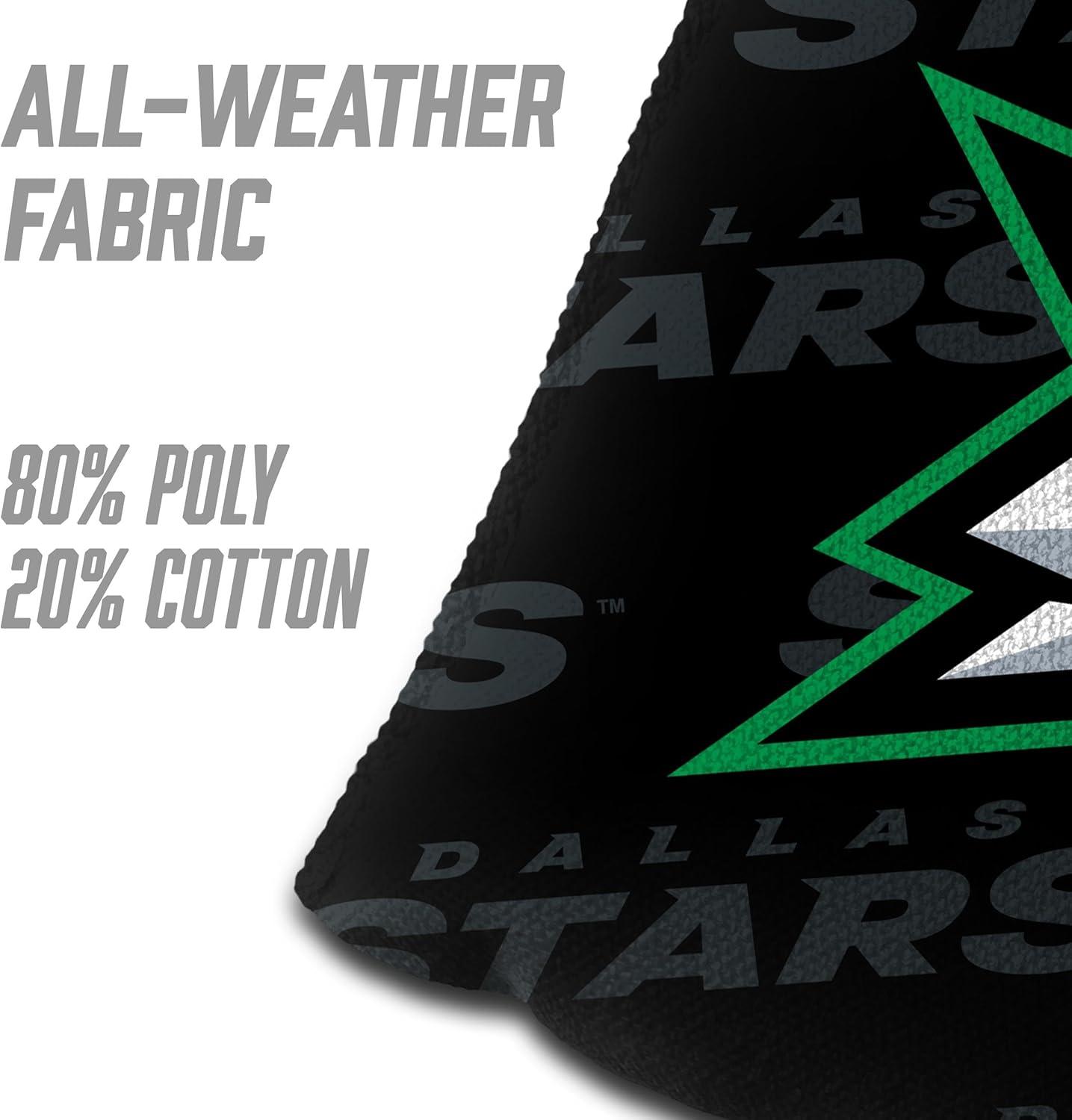 imageYouTheFan OfficiallyLicensed NHL Set of 4 Cornhole Bags All Weather Regulation 6 x 6 Size 16oz Weight Designed in USADallas Stars Black