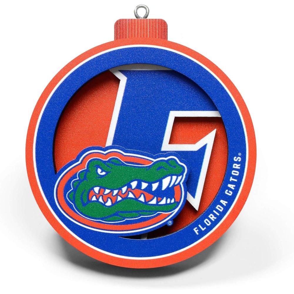 imageYouTheFan NCAA 3D Logo Series OrnamentFlorida Gators