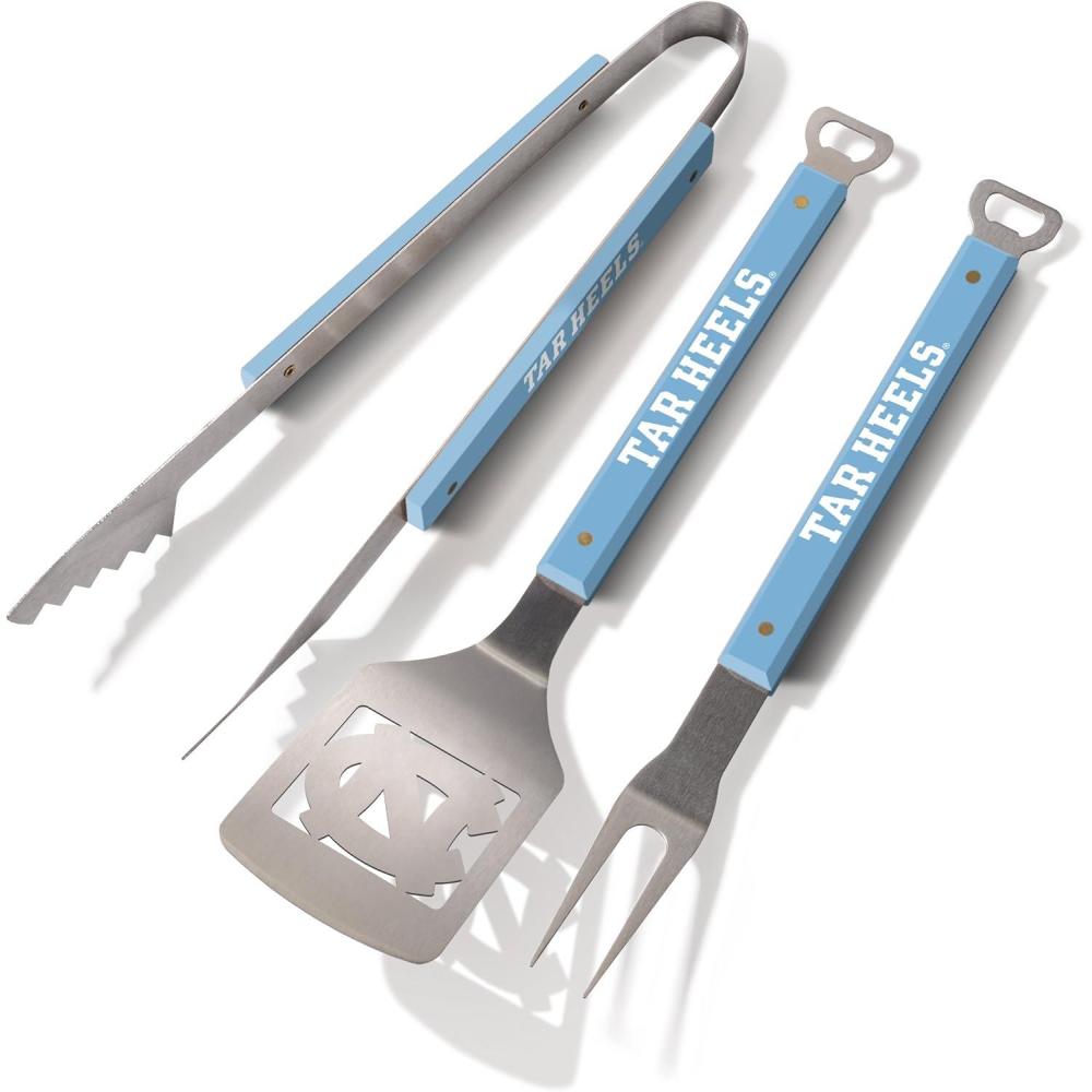 imageYouTheFan NCAA Spirit Series 3pc BBQ SetNC Tar Heels