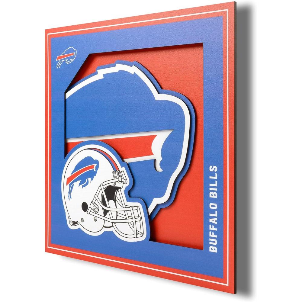 imageYouTheFan NFL 12x12 Logo Series Wall ArtBuffalo Bills