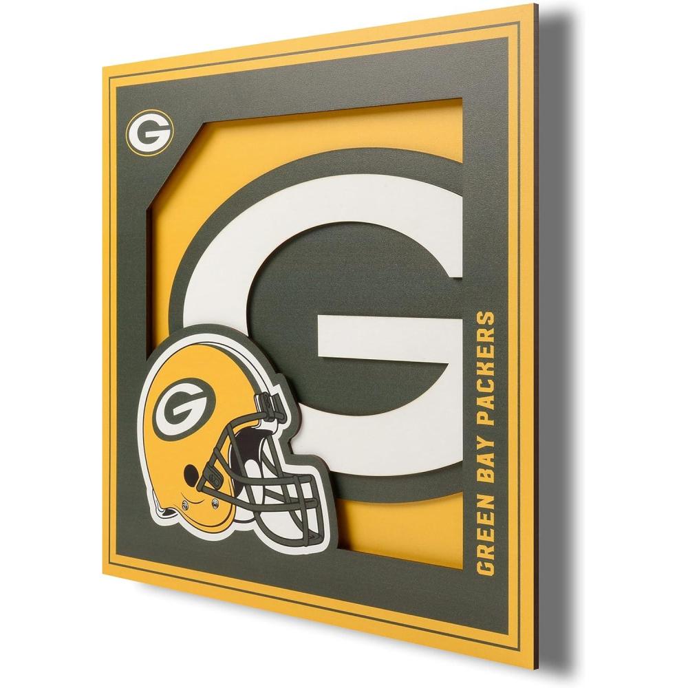 imageYouTheFan NFL 12x12 Logo Series Wall ArtGreen Bay Packers