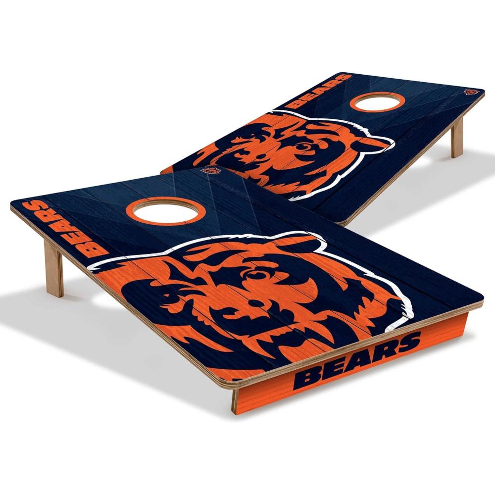 imageYouTheFan NFL 2 x 3 Wood Cornhole GameChicago Bears