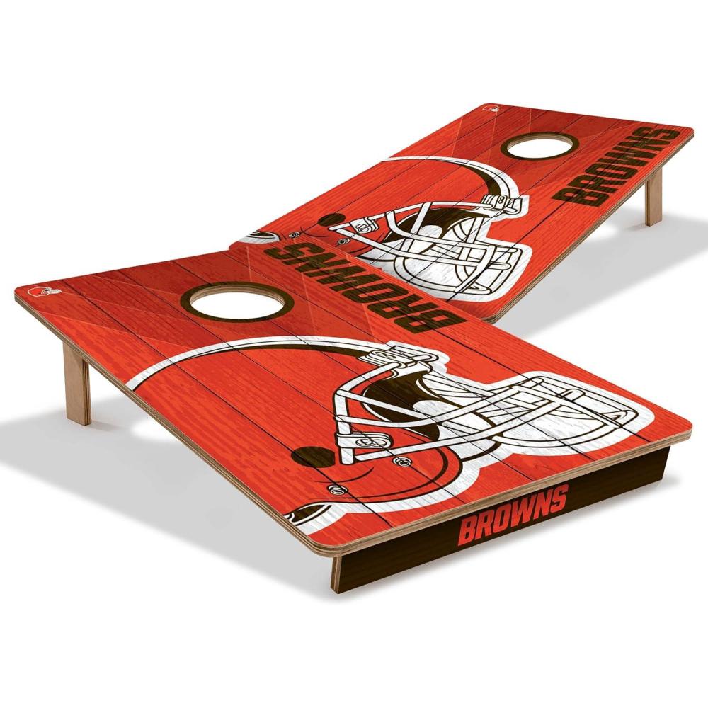 imageYouTheFan NFL 2 x 3 Wood Cornhole GameCleveland Browns