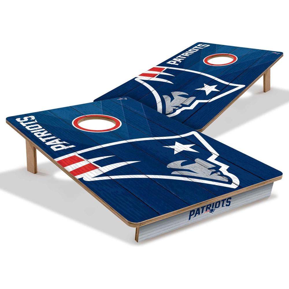 imageYouTheFan NFL 2 x 3 Wood Cornhole GameNew England Patriots