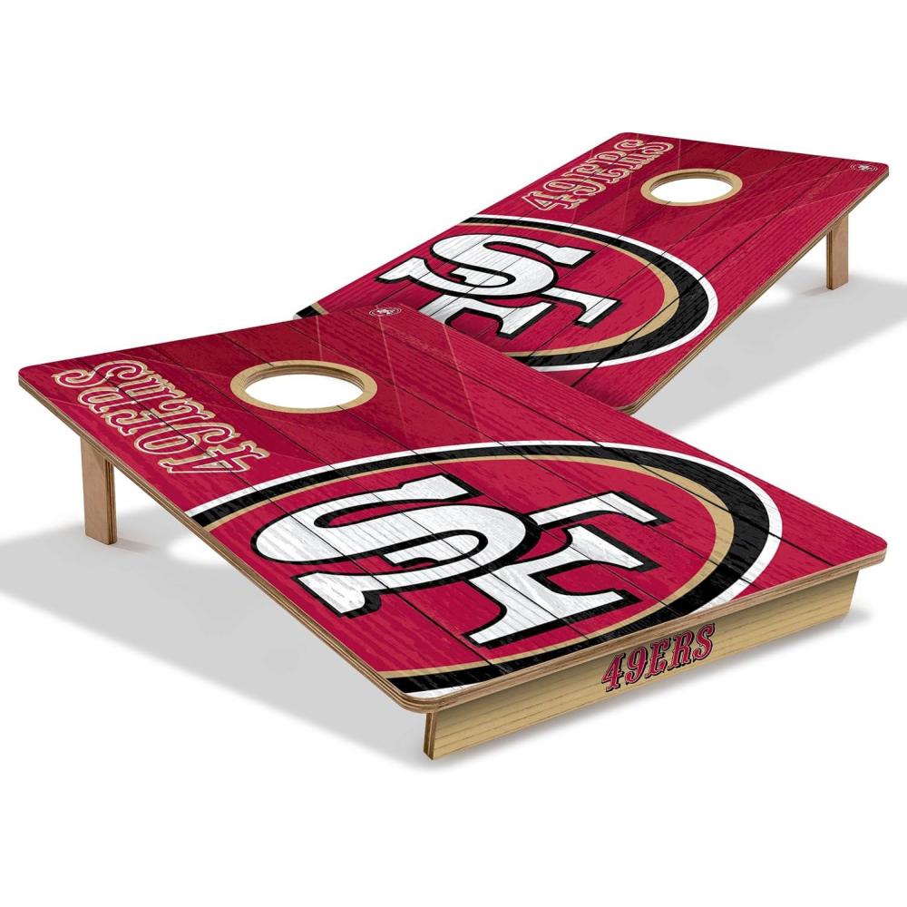 imageYouTheFan NFL 2 x 3 Wood Cornhole GameSan Francisco 49ers