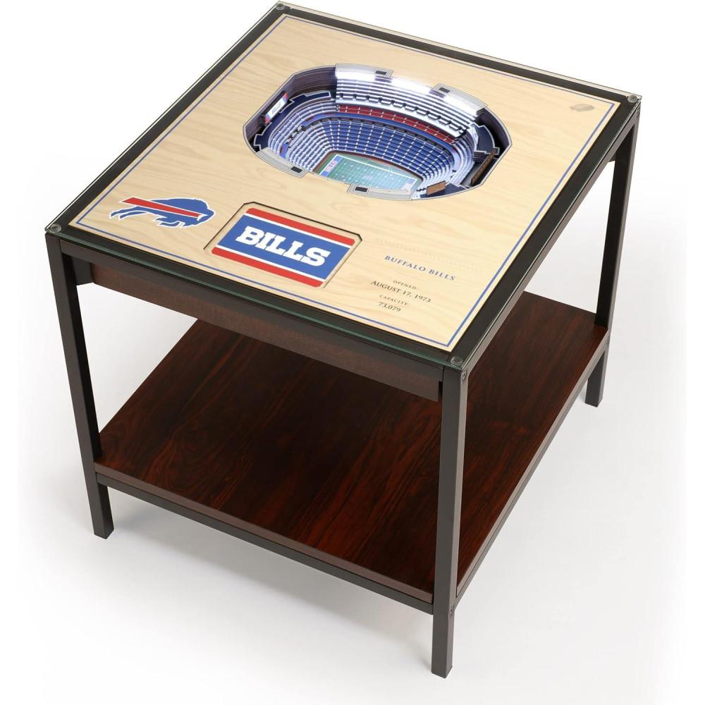 imageYouTheFan NFL 25Layer StadiumViews Lighted End TableBuffalo Bills