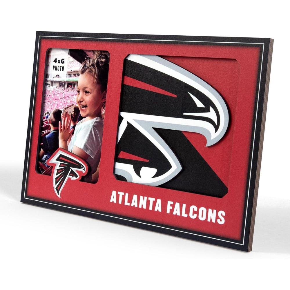 imageYouTheFan NFL 3D Logo Picture FrameAtlanta Falcons