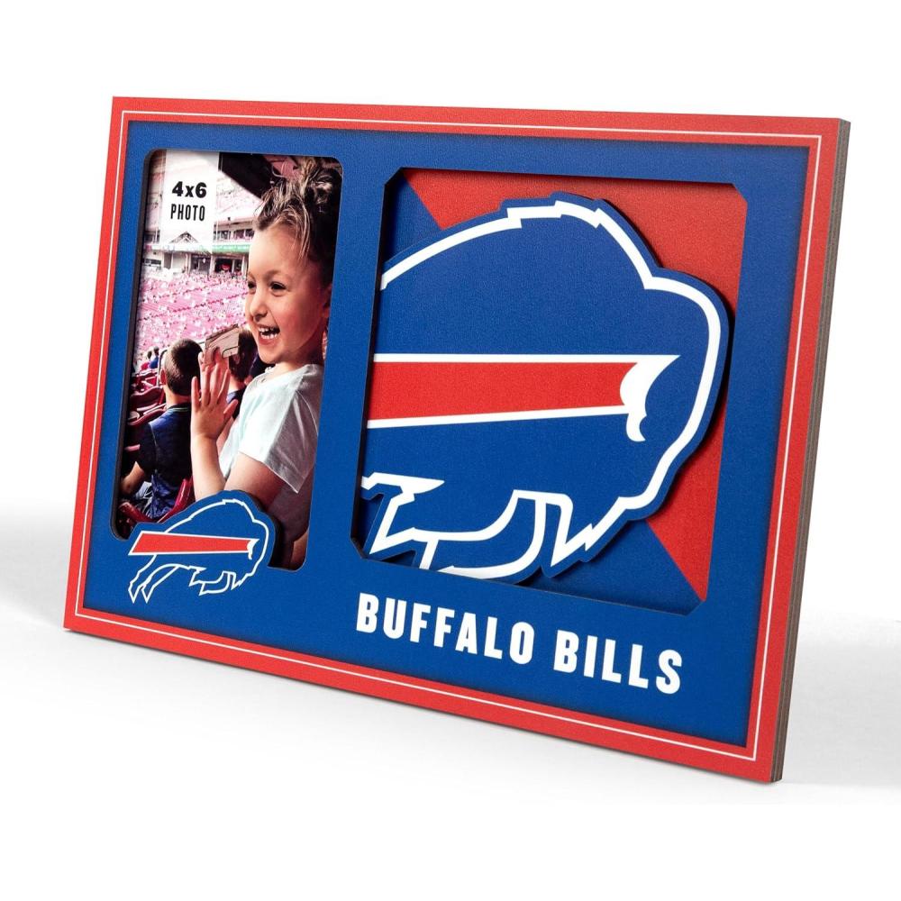 imageYouTheFan NFL 3D Logo Picture FrameBuffalo Bills