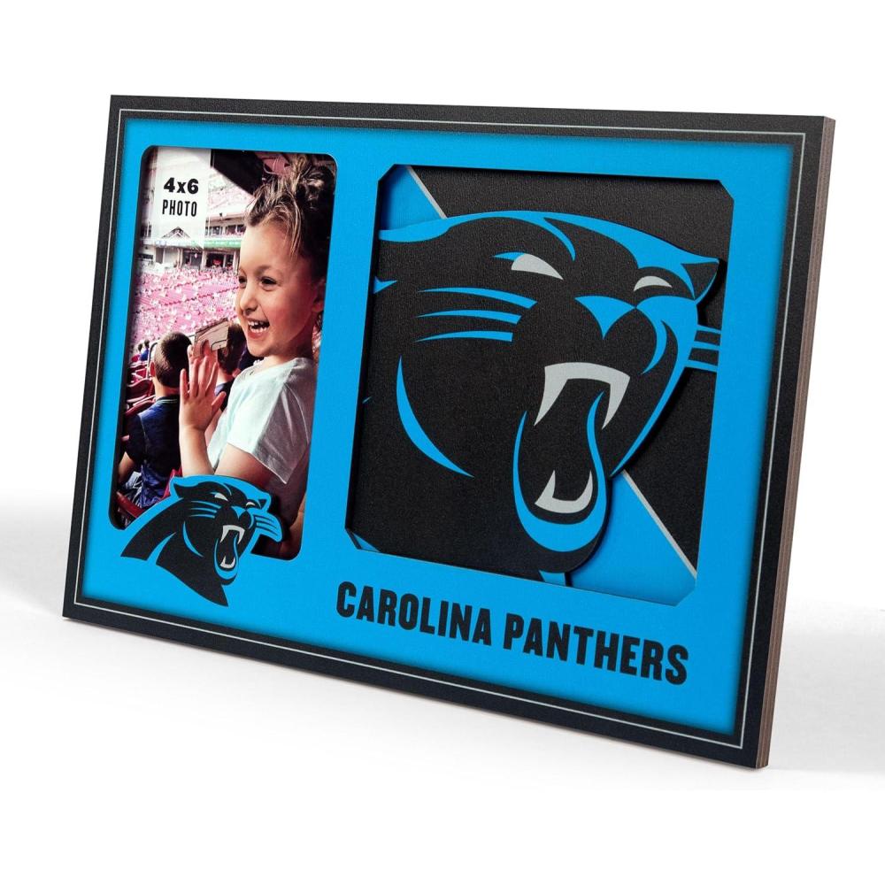 imageYouTheFan NFL 3D Logo Picture FrameCarolina Panthers