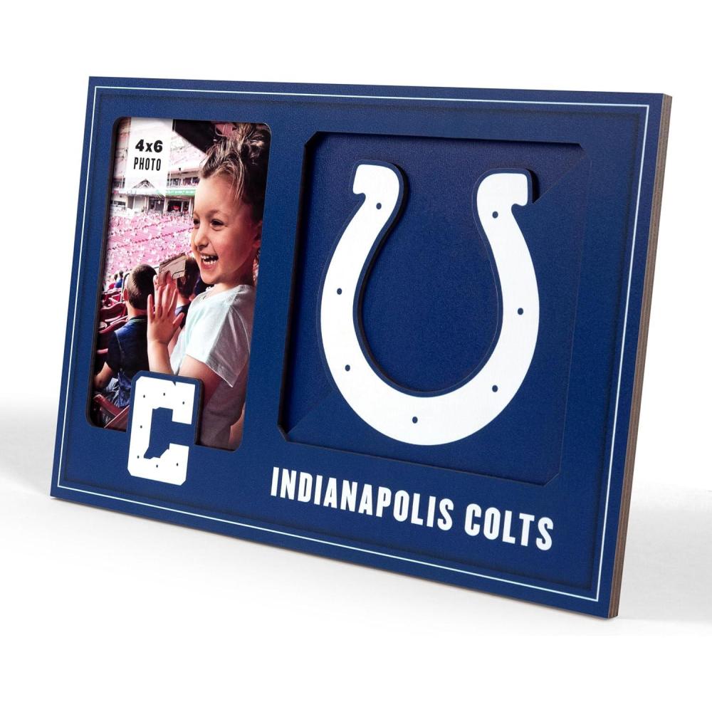 imageYouTheFan NFL 3D Logo Picture FrameIndianapolis Colts