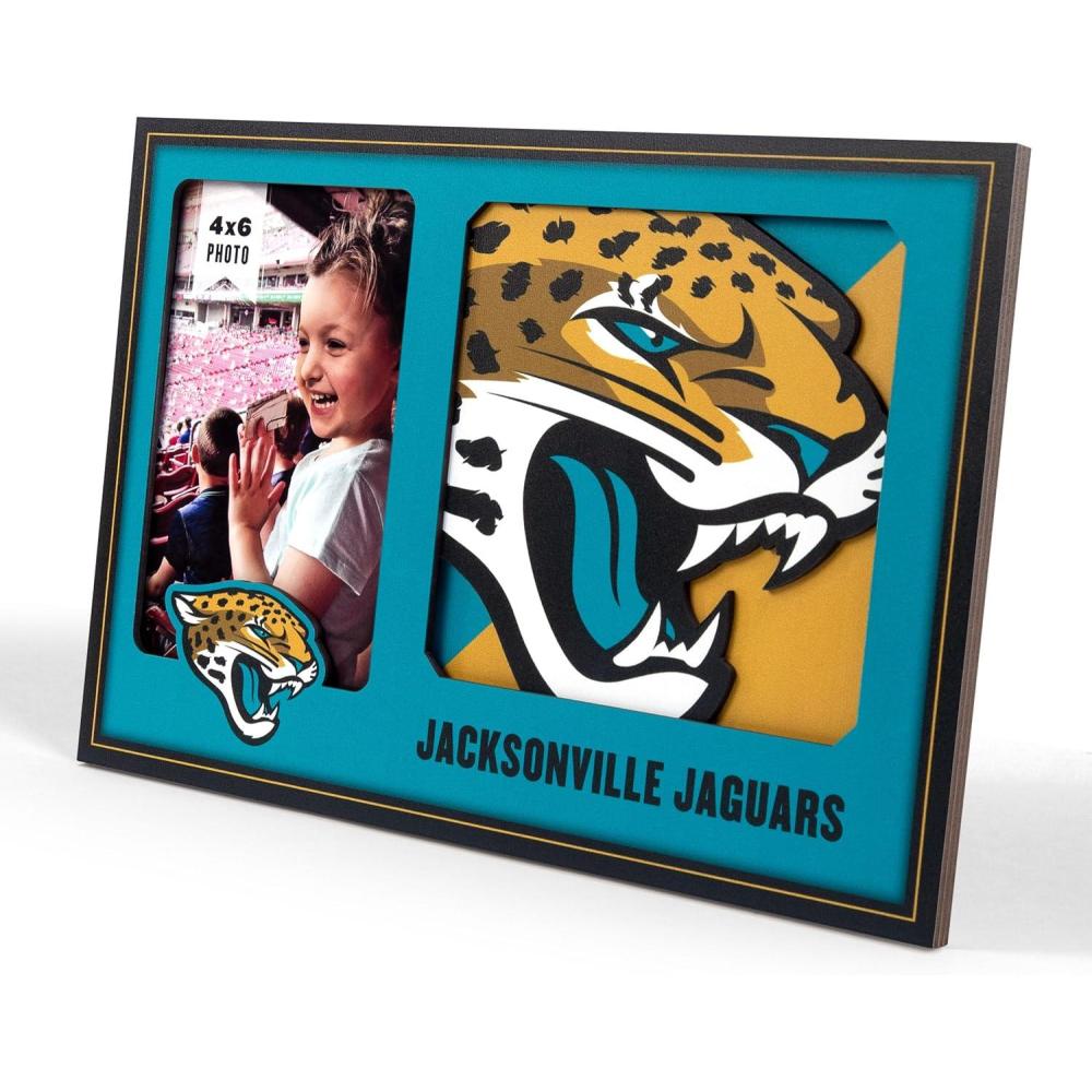 imageYouTheFan NFL 3D Logo Picture FrameJacksonville Jaguars
