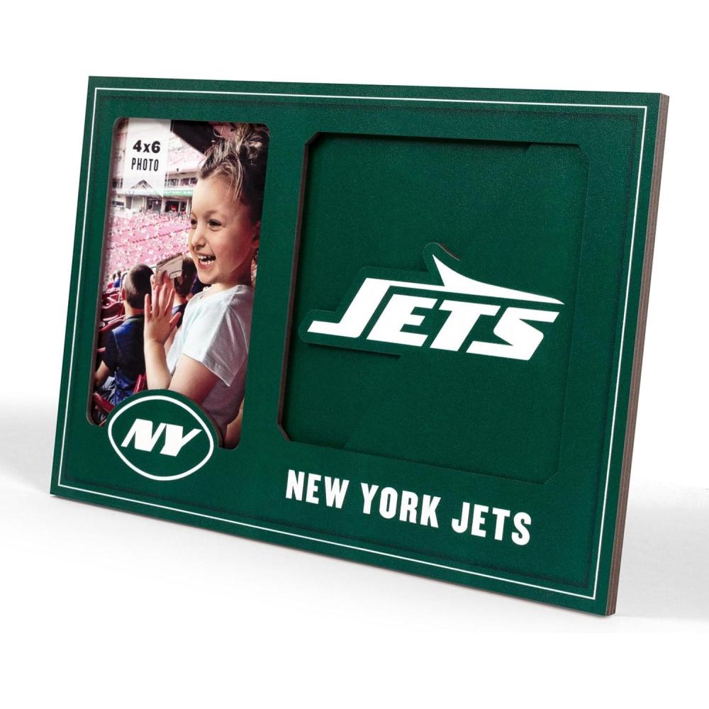 imageYouTheFan NFL 3D Logo Picture FrameNew York Jets