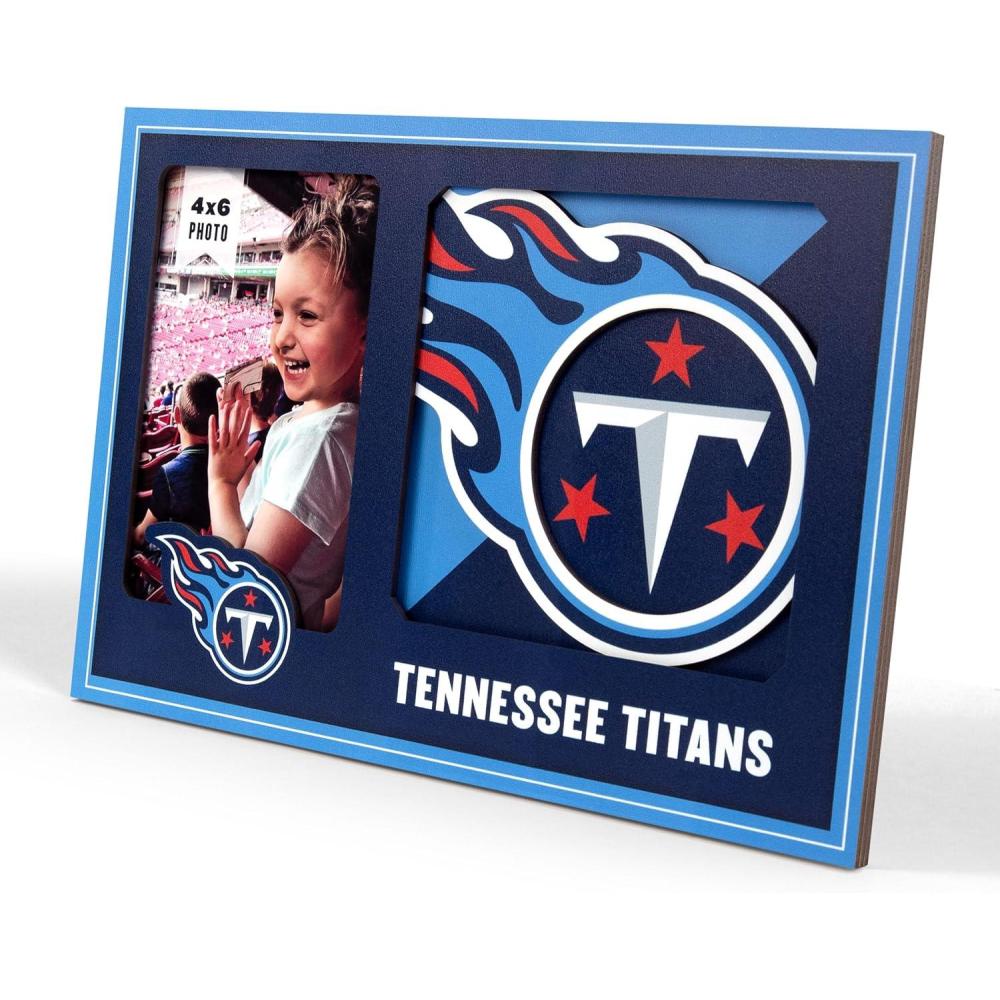 imageYouTheFan NFL 3D Logo Picture FrameTennessee Titans