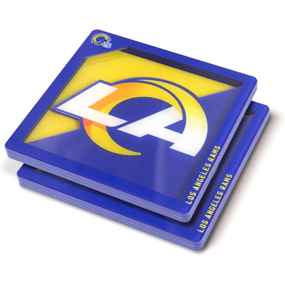 imageYouTheFan NFL 3D Logo Series CoasterLos Angeles Rams