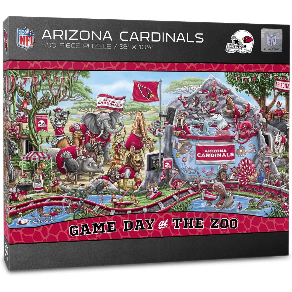 imageYouTheFan NFL Game Day at The Zoo 500pc PuzzleArizona Cardinals
